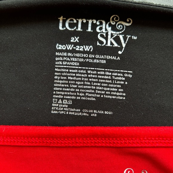 Terra & Sky 2X Vibrant Black Red, Classic Gray, and Burgundy Tank Tops - Picture 8 of 12